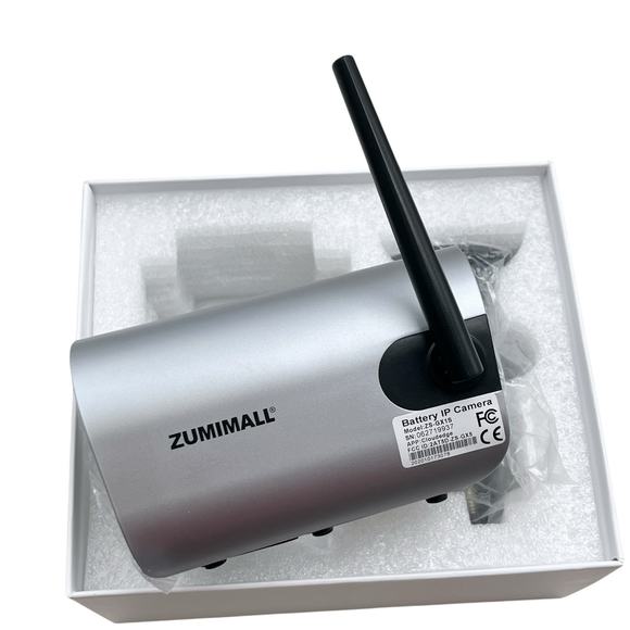 Zumimall GX1S Black Silver Wireless WiFi Outdoor Security Battery Powered Camera - Picture 8 of 11